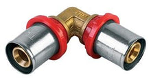 Press elbow 1665, TDM Brass, 16 x 16 mm