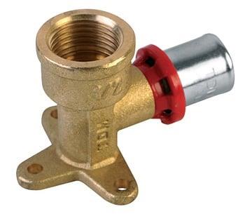 Złączka zaprasowywana kolanowa 1680, 16 mm x 1/2", gwint wewnętrzny