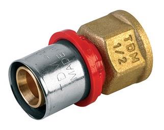 Adapter wciskany 1635, 32 mm x 1", gwint wewnętrzny