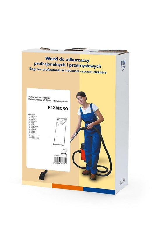 Vacuum cleaner bags K&M K12 Micro, 4 pcs.