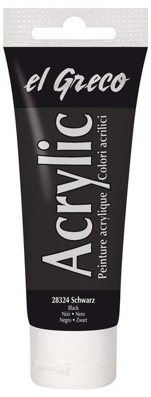 Acrylic paint C. KREUL 28324, 75 ml, black