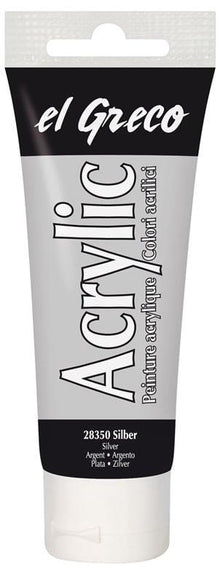 Acrylic paint C. KREUL 28350, 75 ml, silver