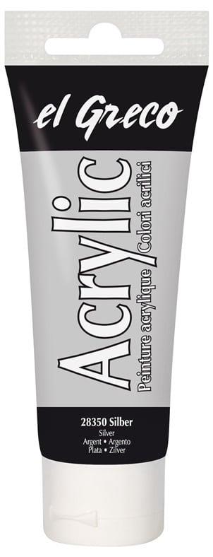 Acrylic paint C. KREUL 28350, 75 ml, silver