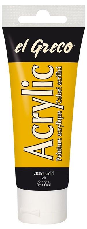 Acrylic paint C. KREUL 28351, 75 ml, gold