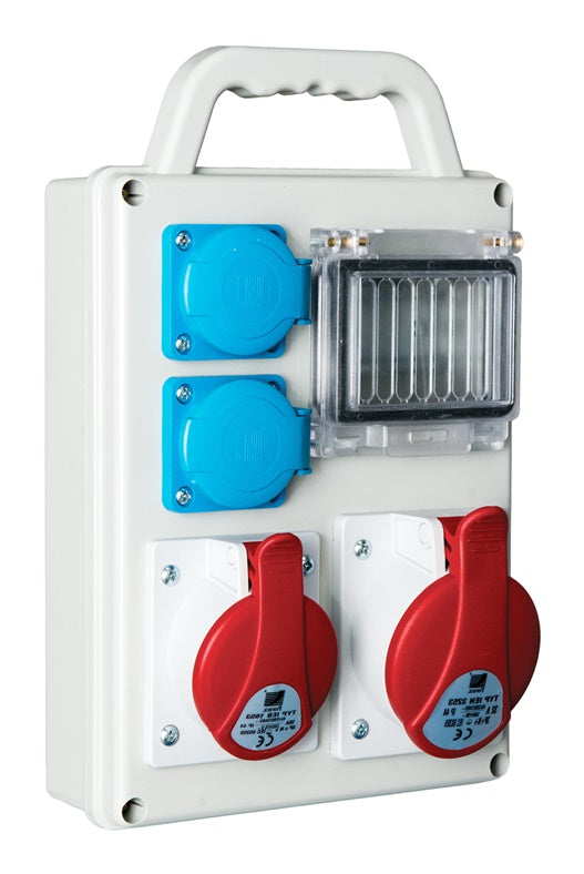 Rozdzielnica modułowa R-BOX B.SLIM-4S-2-S, 4 mod., 16A/32A IP44