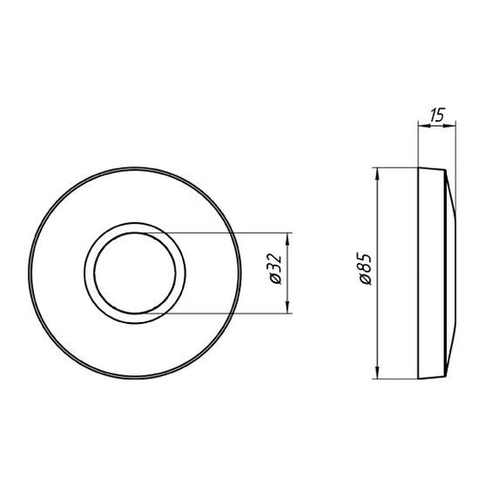 Vamzdžio dangtelis Aniplast, M413