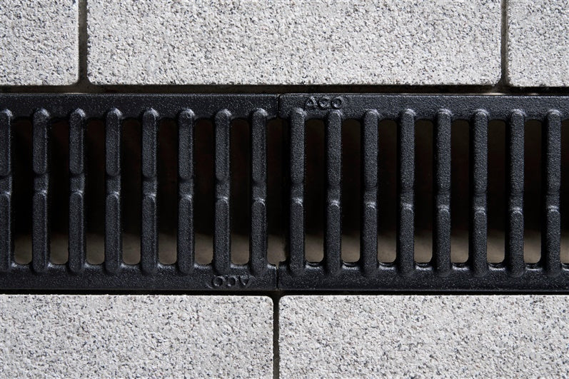 Cast iron grating Aco Self Euroline B125, 0.5 m