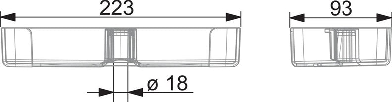 Muilinė Oras Apollo 253050, 223 mm