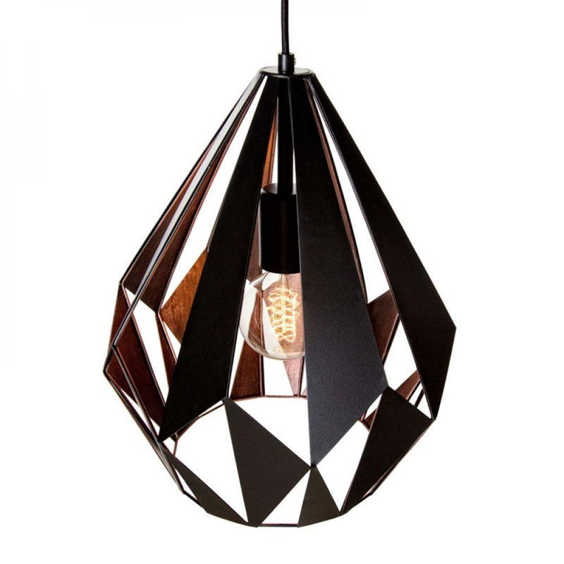 Eglo Carlton pendant light, 60W, E27, 49254