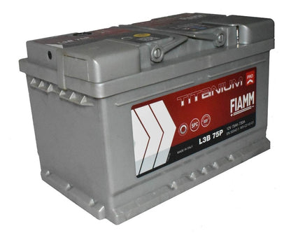 Battery Fiamm L3B 75P, 75 Ah, 730 A, 12 V