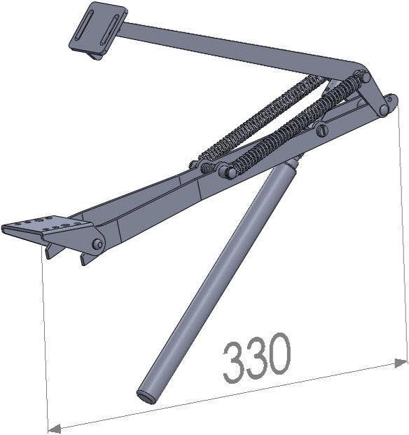Automatic greenhouse roof vent opener