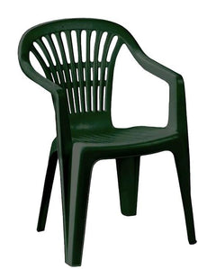 Outdoor chair VERNERS SCILLA, green, 54×53×80 cm