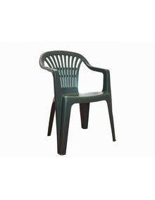 Outdoor chair VERNERS SCILLA, green, 54×53×80 cm