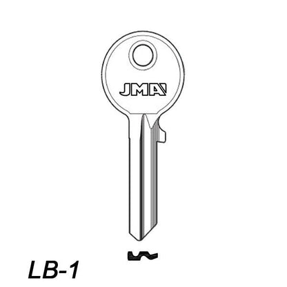 Raktų ruošinys Jma LB-1, 1 vnt.