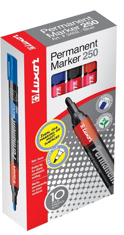 Permanent Marker Luxor 3454 / 10B, 1 - 3 mm, green