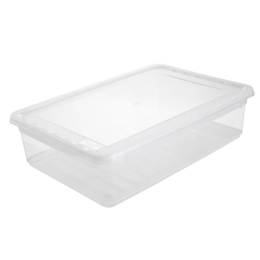 Storage Box KEEEPER, 8 l, transparent, 39×26.5×10 cm