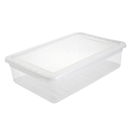Pudełko do przechowywania KEEEPER, 8 l, przezroczyste, 39×26,5×10 cm