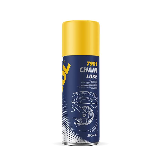 Motorcycle chain lubricant Mannol, 200 ml