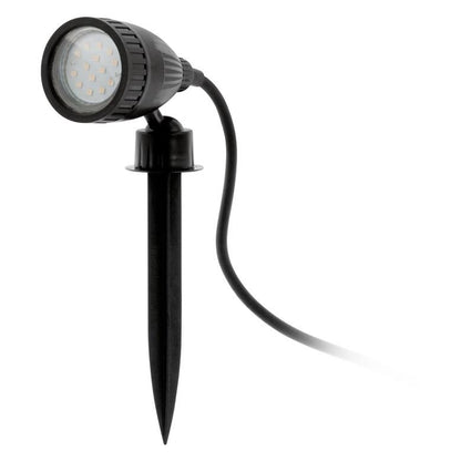 Luminaire Eglo Nema 93384, 2.8W, GU10, IP44, black