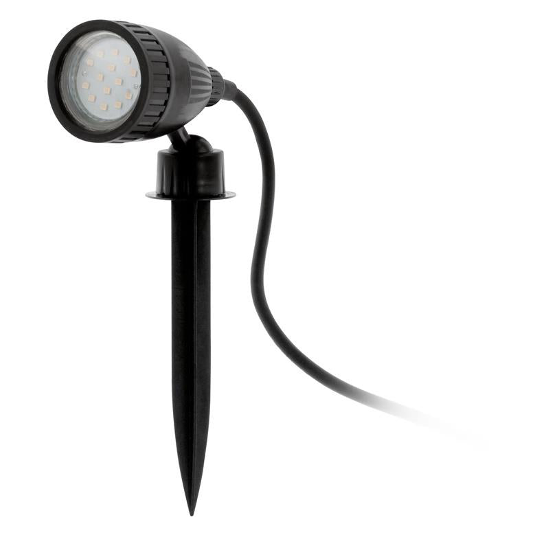 Lampa Eglo Nema 93384, 2.8W, GU10, IP44, czarna