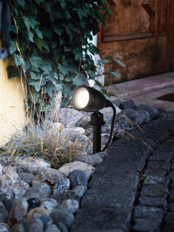 Lampa Eglo Nema 93384, 2.8W, GU10, IP44, czarna