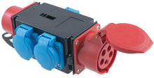 Rozdzielacz R-BOX MINI 3S, 1x16A/5p + 3x16A/250V, IP44