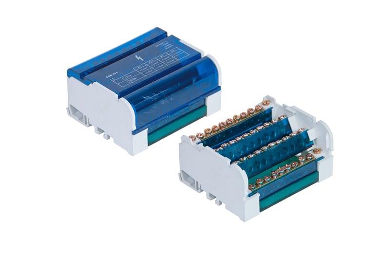 Blok zaciskowy Pawbol E.4077,8x2.5-35/8x1.5-25/28x1.5-10 mm²