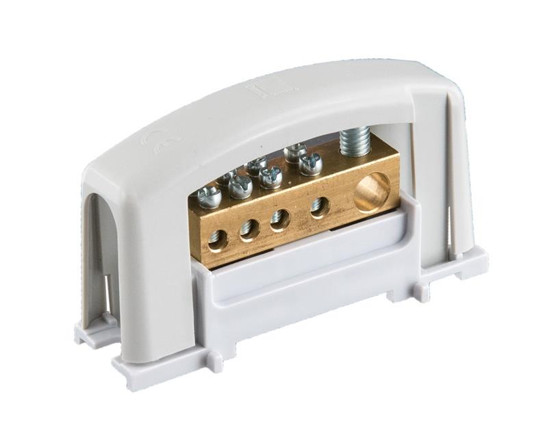 Zacisk prądowy Pawbol E.4124SP, 1x25/4x10 mm²