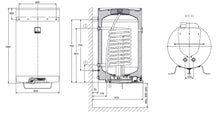 DRAŽICE OKC 125 Combined Water Heater, 117 L