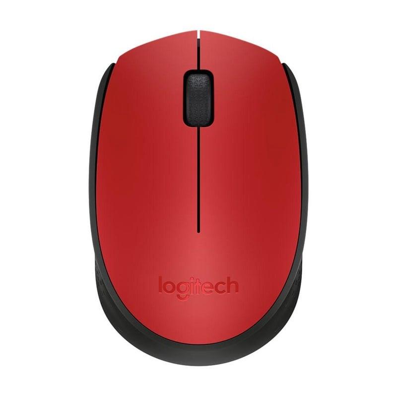 Беспроводная компьютерная мышь LOGITECH M171, красная