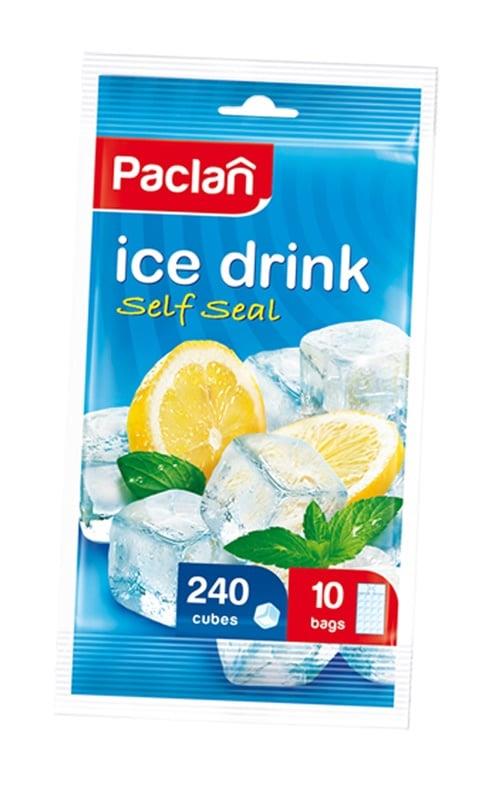Ice cube bags Paclan, 10 pcs, 240 ice cubes