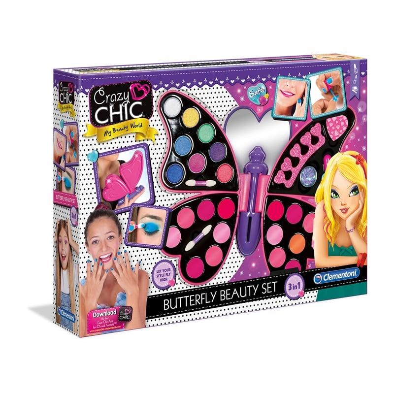 Zestaw do makijażu dla dzieci Clementoni Butterfly 159949