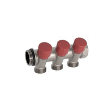 Manifold hot water, 3/4"x 1/2", 3-loop