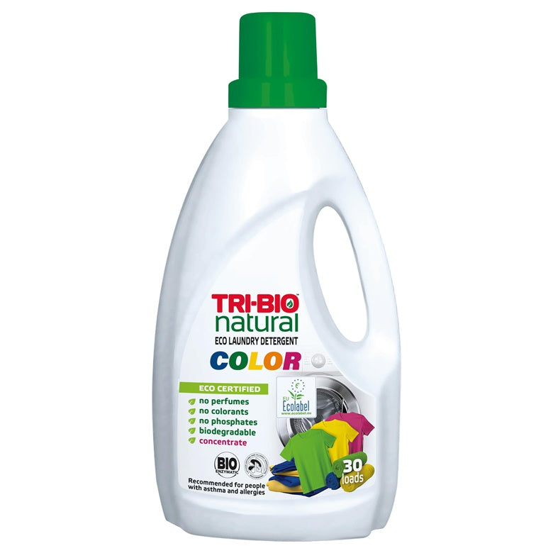 TRI-BIO Liquid Laundry Detergent for Colors, 1.42 l