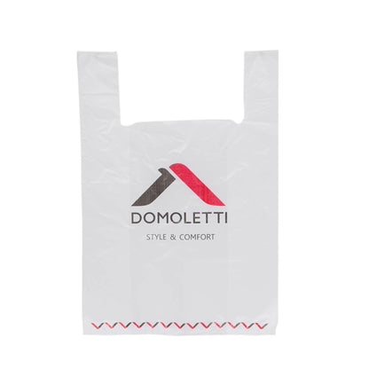 Maišelis Domoletti, balta