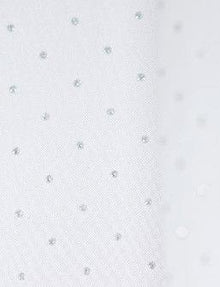 RIDDER DIAMOND Shower Curtain 48301, white, 200×180 cm
