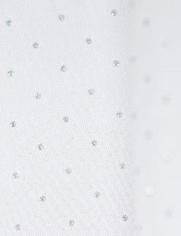RIDDER DIAMOND Shower Curtain 48301, white, 200×180 cm