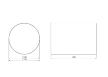Ventiliacinis kanalas EUROPLAST D100, 1.5m