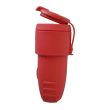Extension socket N&L, 3P, 16A, 250V, IP44, red