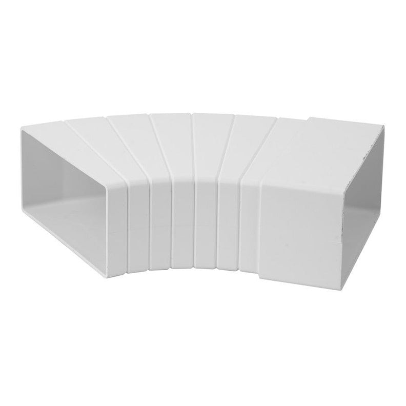 Ventilation elbow EUROPLAST KLH15-60 110 x 55mm 15–60°