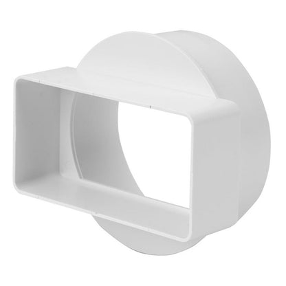 EUROPLAST KSD1 ventilation flat-oval adapter, 110 x 55 mm, D100
