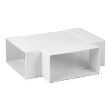 Ventilation tee EUROPLAST KT25, 220 x 55 mm