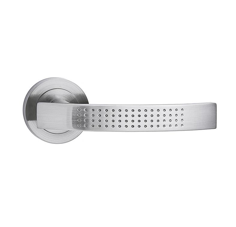 Interior door handle Metal-Bud Astra, brushed nickel