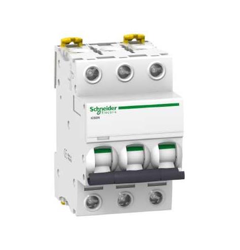 Wyłącznik automatyczny Schneider IC60N, 3P, C, 10kA, 16 A
