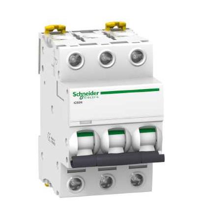 Automatic circuit breaker Schneider IC60N, 3P, C, 10kA, 25 A