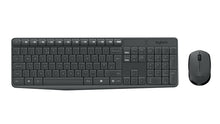 Belaidė klaviatūra ir pelė Logitech MK235