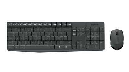 Belaidė klaviatūra ir pelė Logitech MK235
