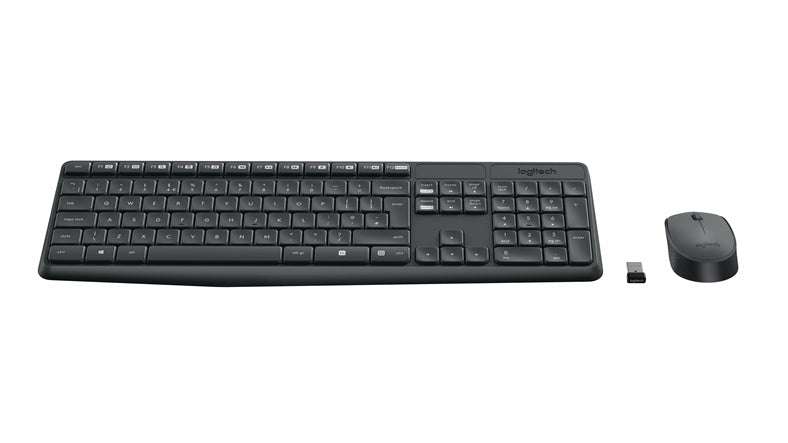 Belaidė klaviatūra ir pelė Logitech MK235
