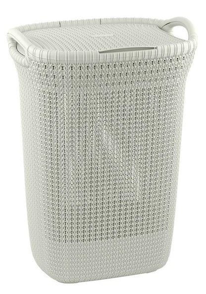 SKALBINIŲ DĖŽĖ „KNIT“ (57 l; 228391; BALTA)
