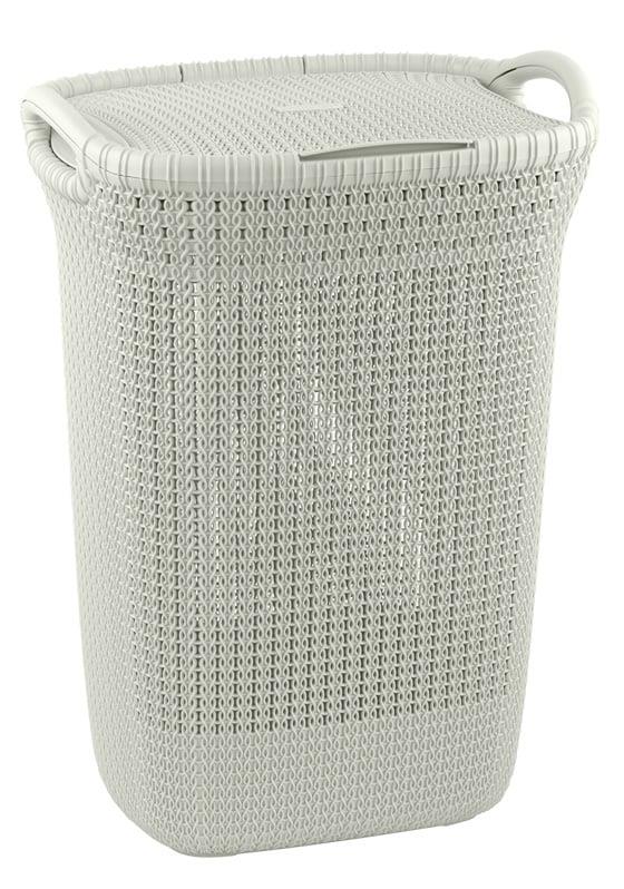 KOSZ NA PRANIE „KNIT” (57 l; 228391; BIAŁY)